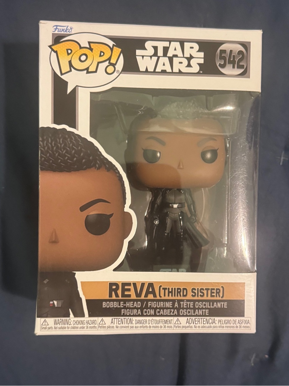 ❤️pop Star Wars Reva (Third Sister) Figure - Black